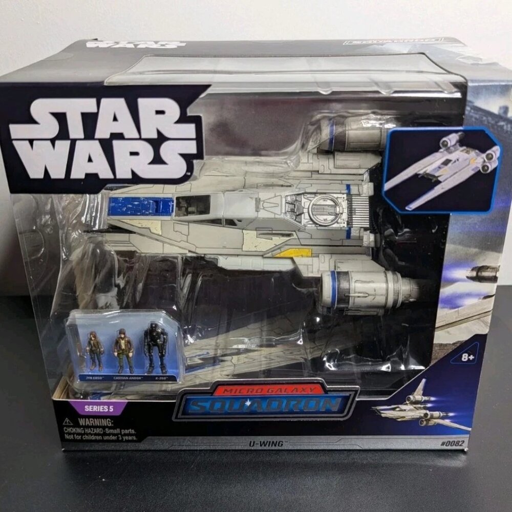 Star Wars Micro Galaxy Squadron Series 5 U-Wing Starfighter Microfighter